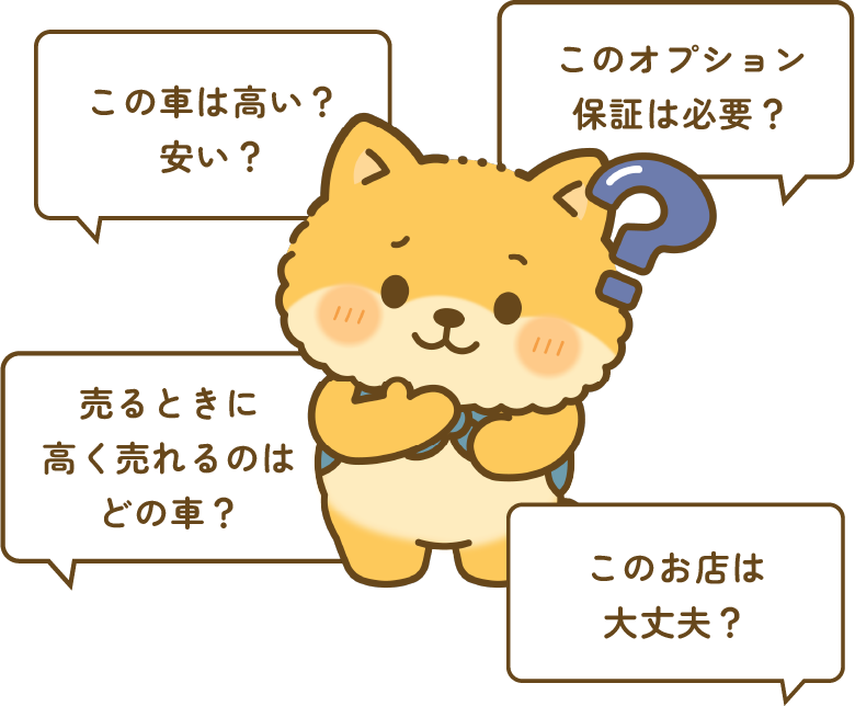 他社様で購入されるお車でもご相談いただけます